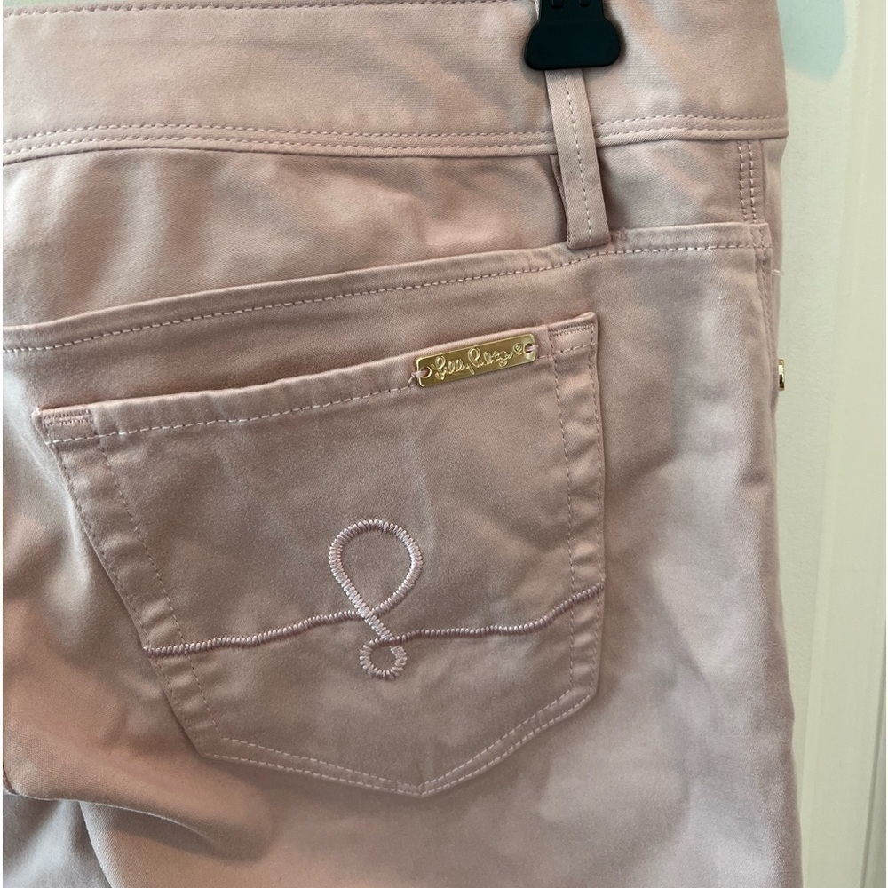 NEW Lilly Pulitzer Worth Skinny Rose Pants - Picture 9 of 16